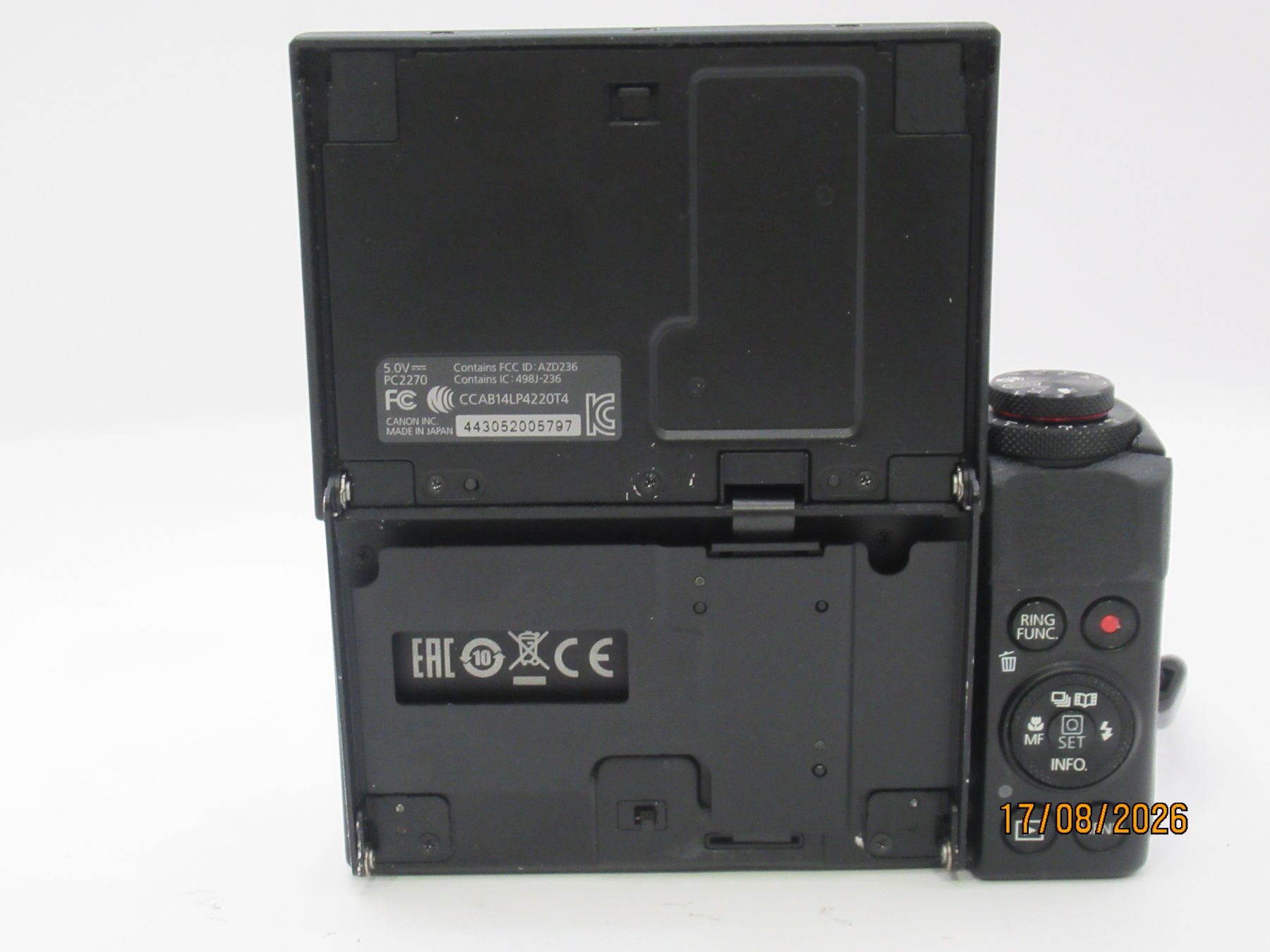 Canon G7X mark II - CAM-000013 #5797 image 7