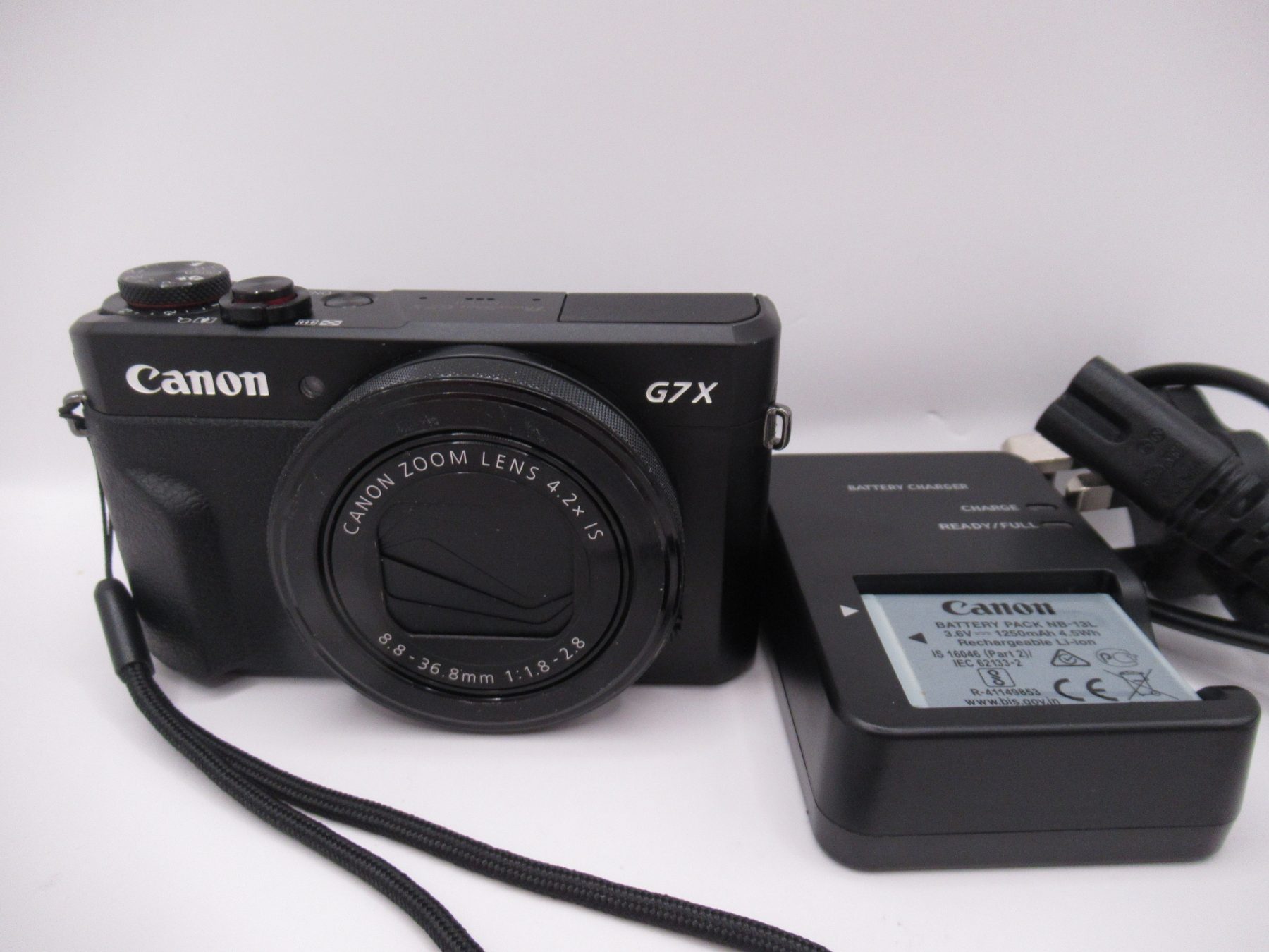 Canon PowerShot G7 X Mark II Digital Point and Shoot Camera 20.1MP - Black