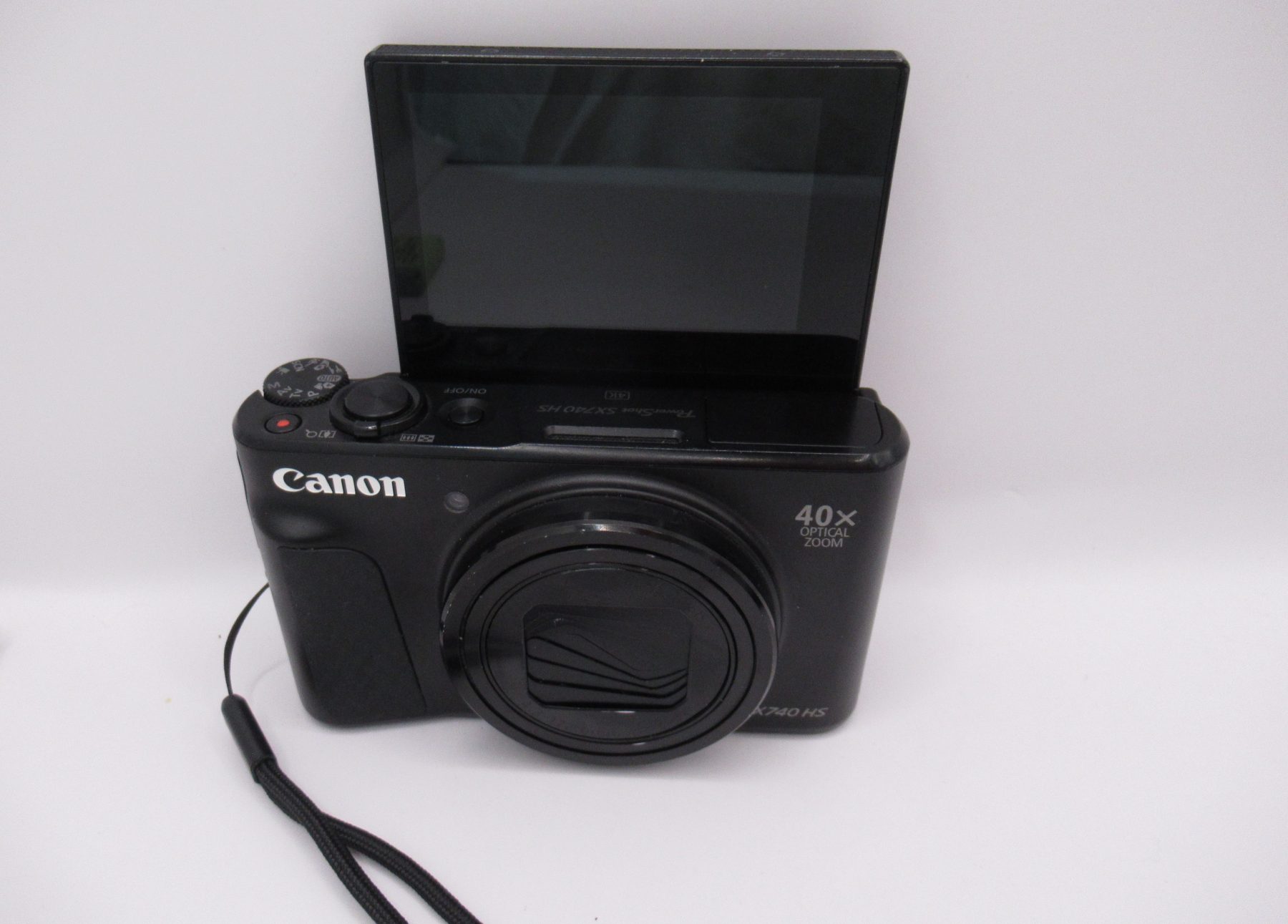 Canon PowerShot SX740 HS Digital Point and Shoot Camera 20.3MP - Black image 2