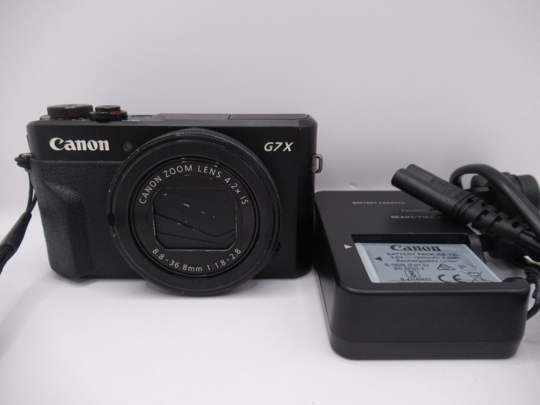 Canon PowerShot G7 X Mark II Digital Point and Shoot Camera 20.1MP - Black