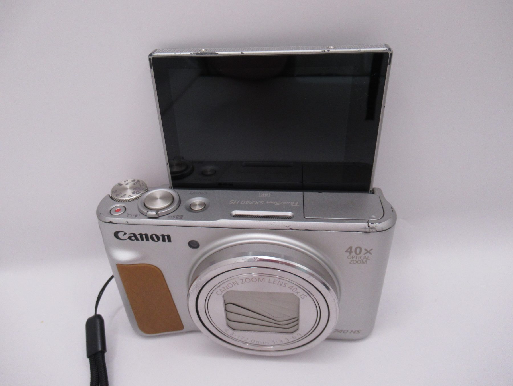 Canon PowerShot SX740 HS Digital Point and Shoot Camera 20.3MP - Silver image 2