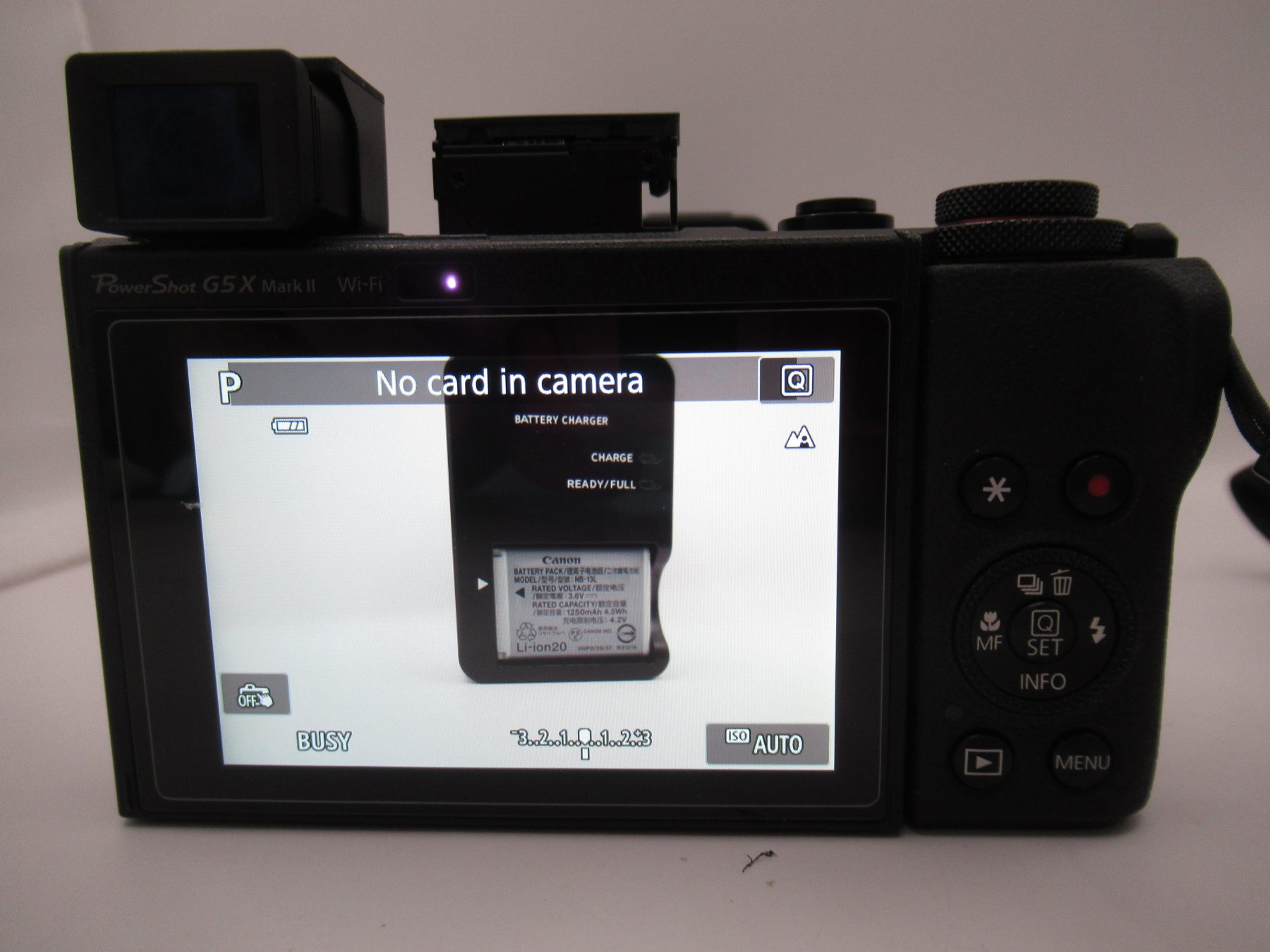 Canon PowerShot G5 X Mark II Digital Point and Shoot Camera 20.1MP - Black image 3