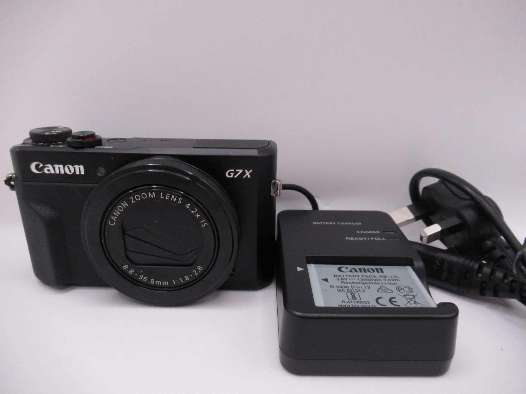 Canon PowerShot G7 X Mark II Digital Point and Shoot Camera 20.1MP - Black