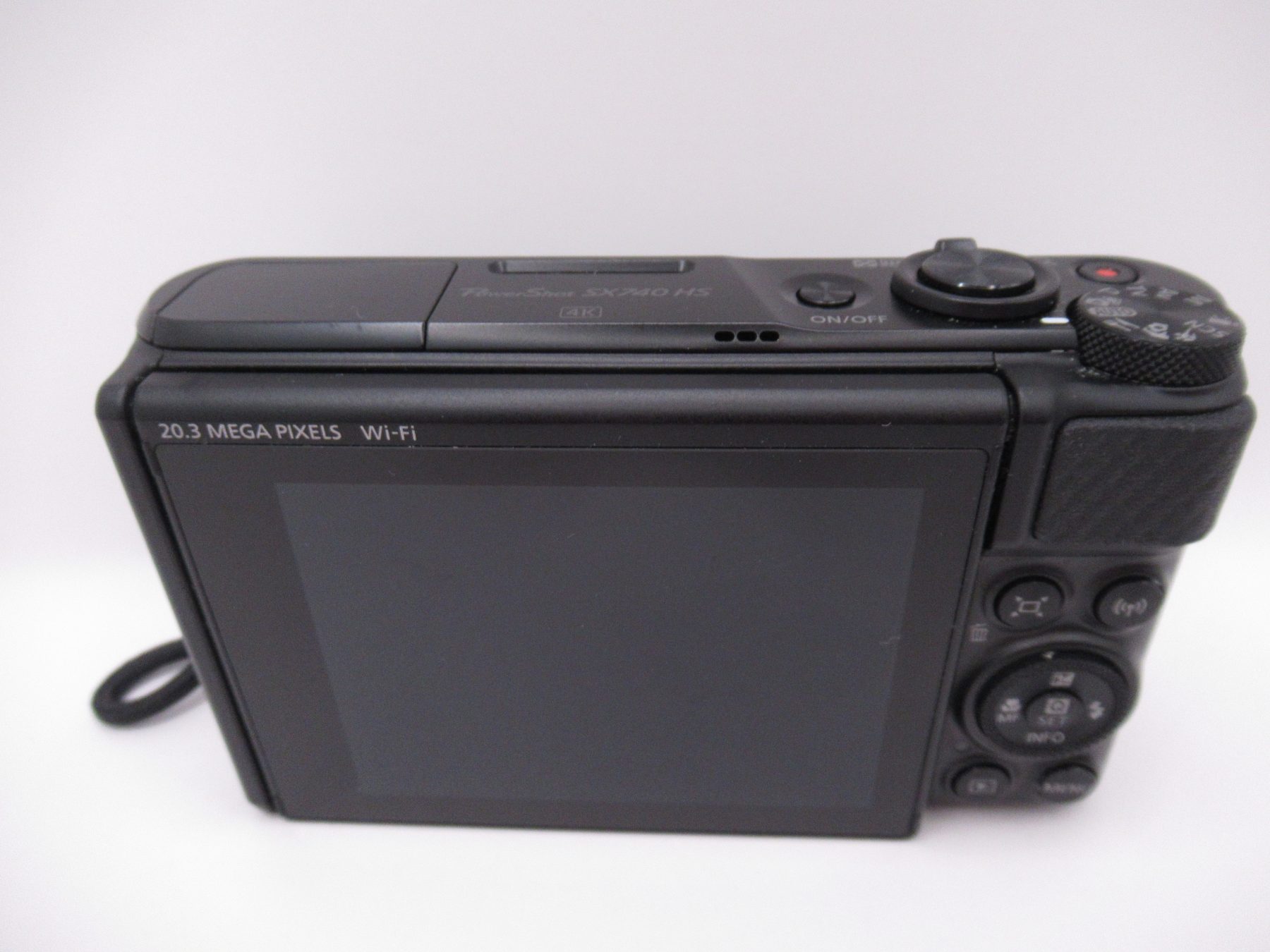 Canon PowerShot SX740 HS Digital Point and Shoot Camera 20.3MP - Black image 3