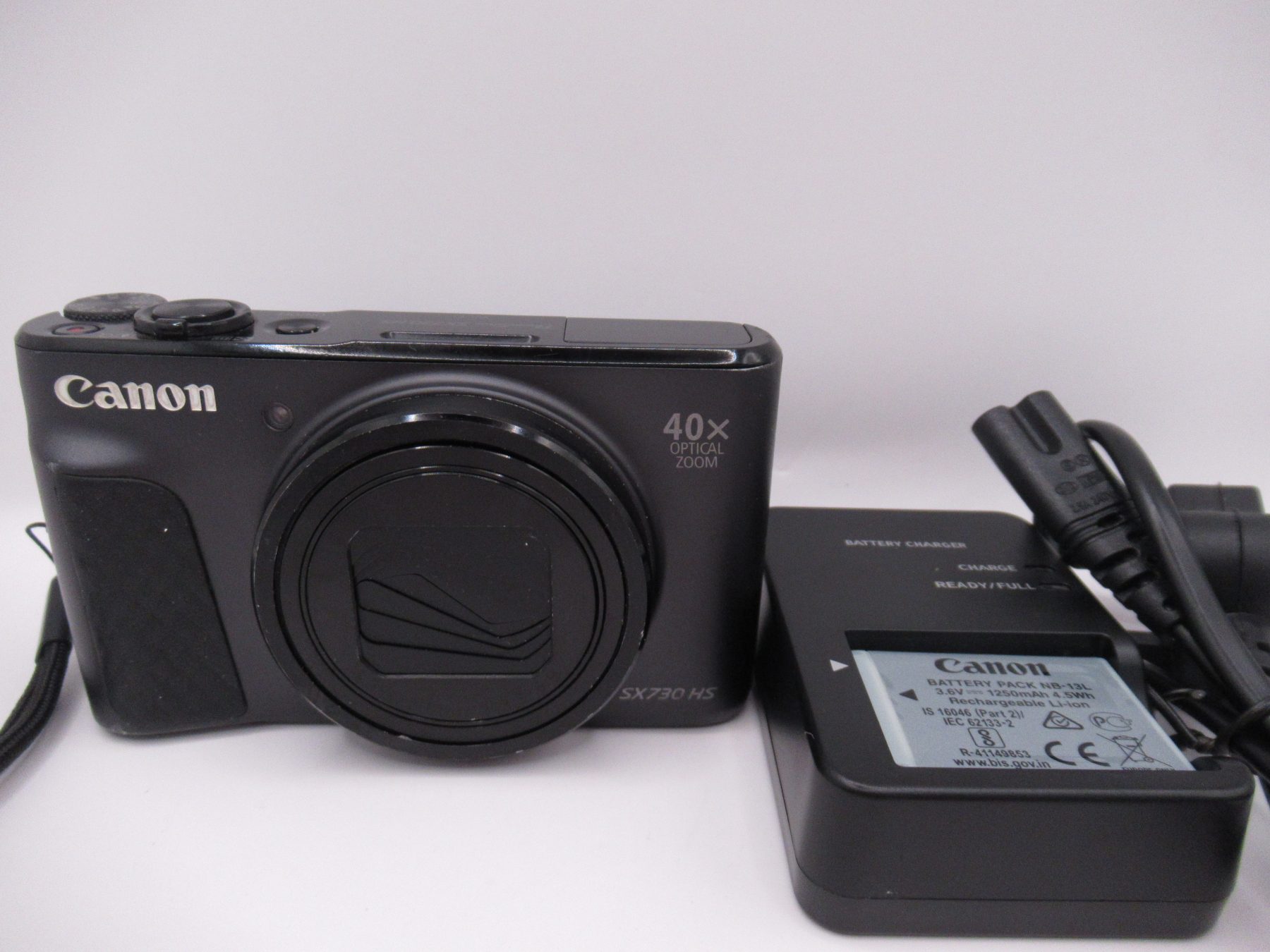 Canon PowerShot SX730 HS Digital Point and Shoot Camera 20.3MP - Black