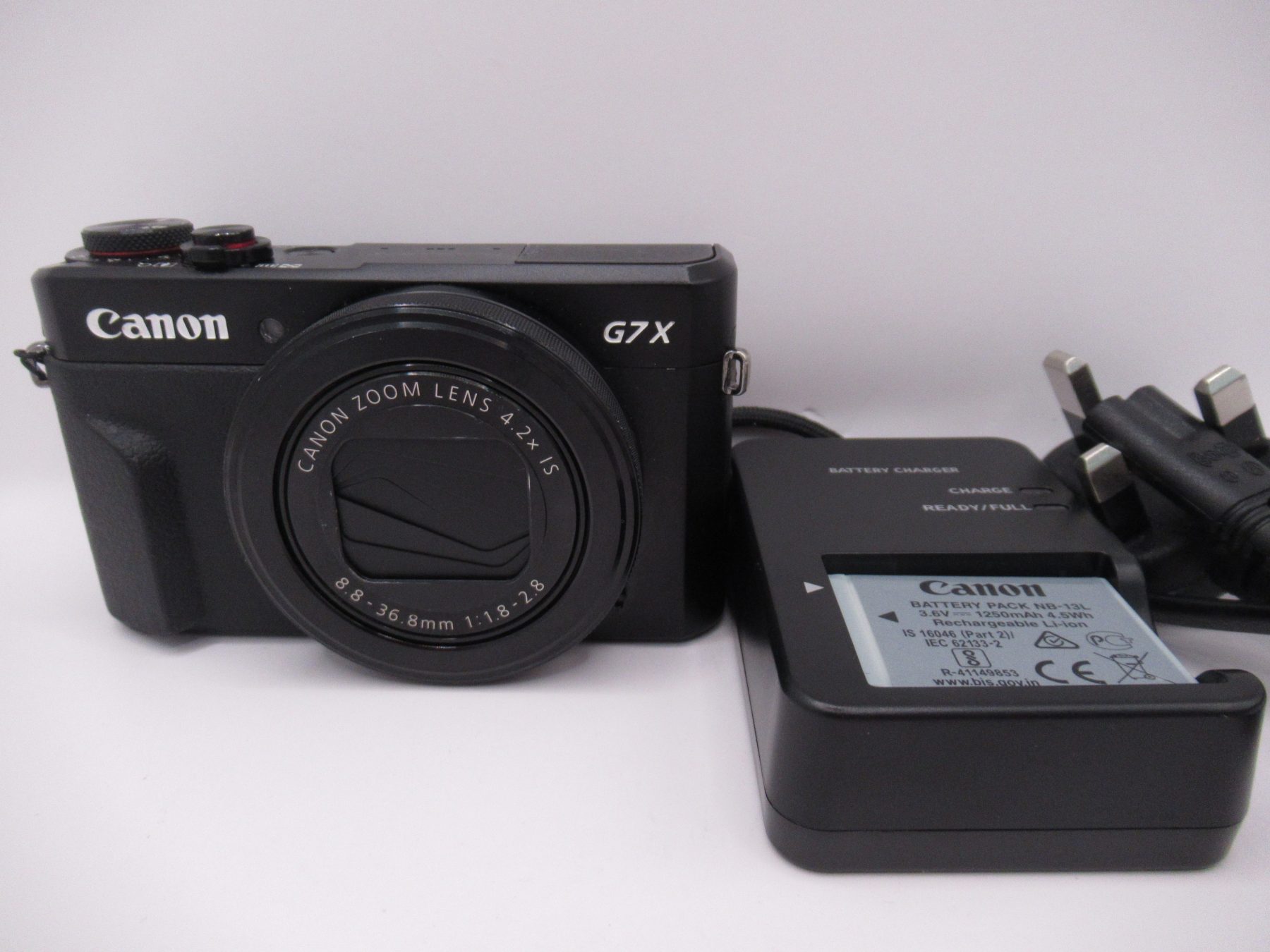 Canon PowerShot G7 X Mark II Digital  Camera 20.1MP - Black *READ DESCRIPTION* image 2