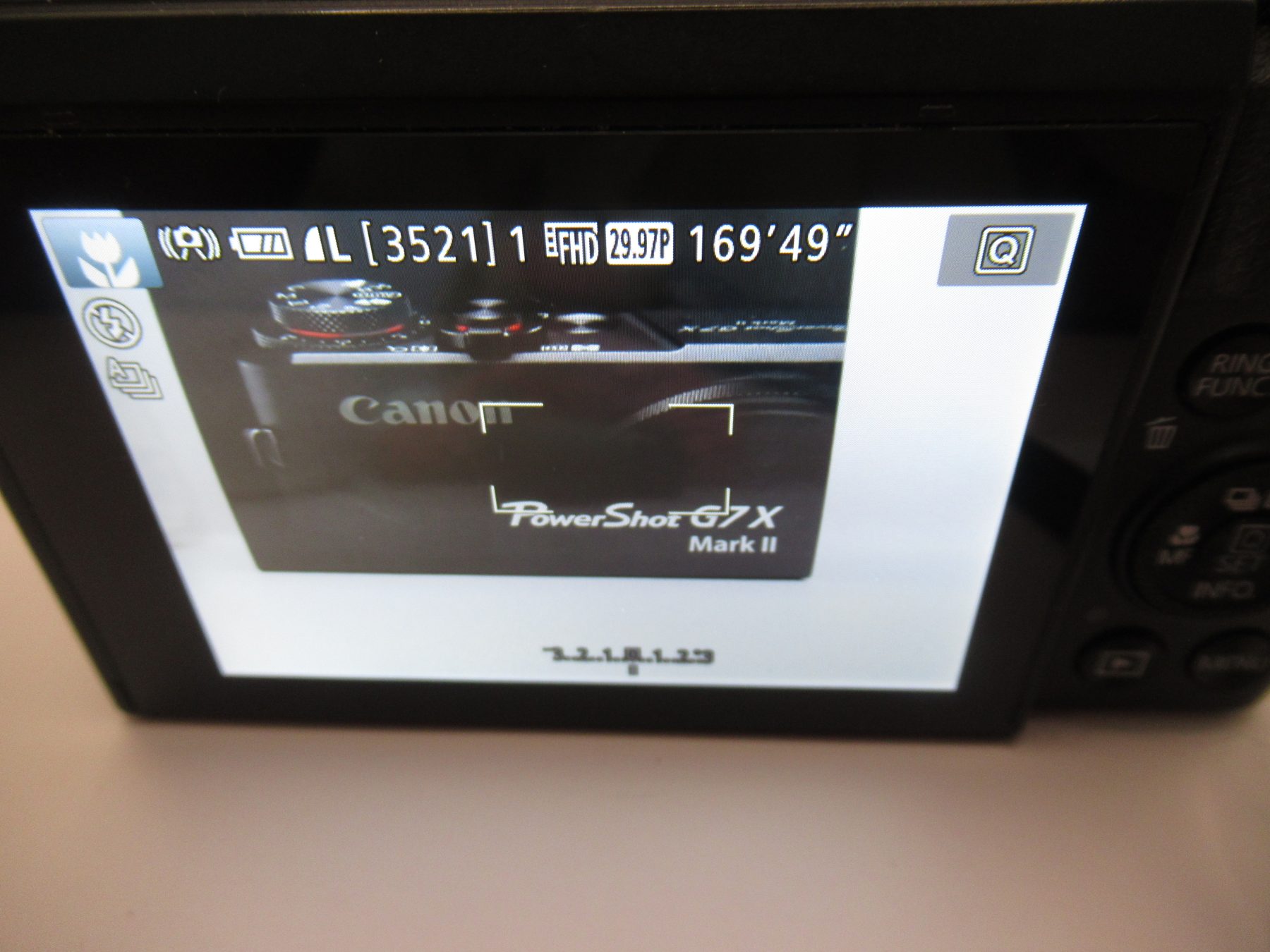 Canon PowerShot G7 X Mark II Digital Point and Shoot Camera 20.1MP - Black image 7