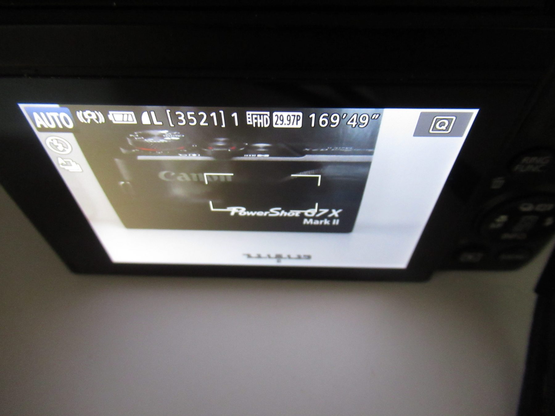 Canon PowerShot G7 X Mark II Digital Point and Shoot Camera 20.1MP - Black image 8