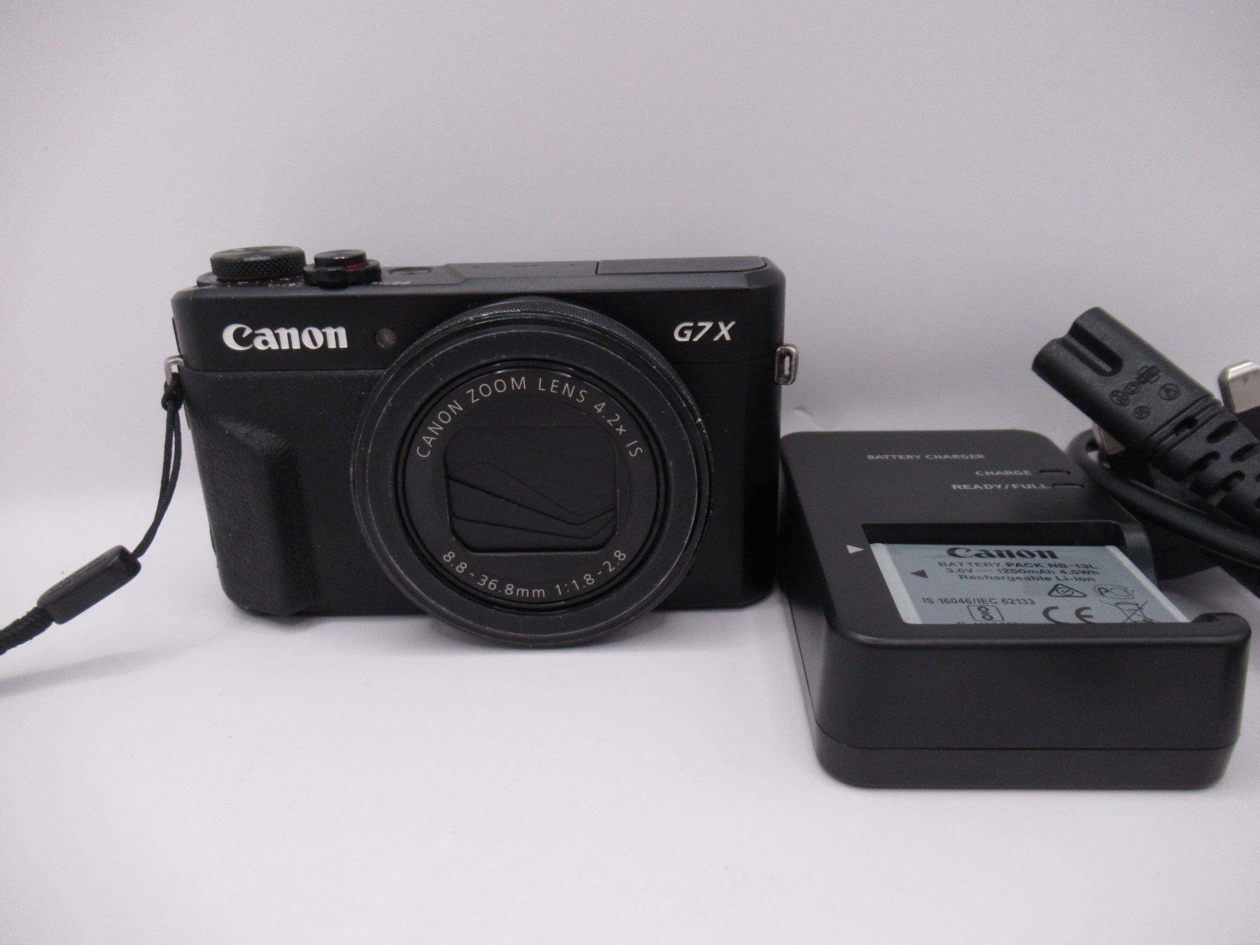Canon PowerShot G7 X Mark II Digital Point and Shoot Camera 20.1MP - Black